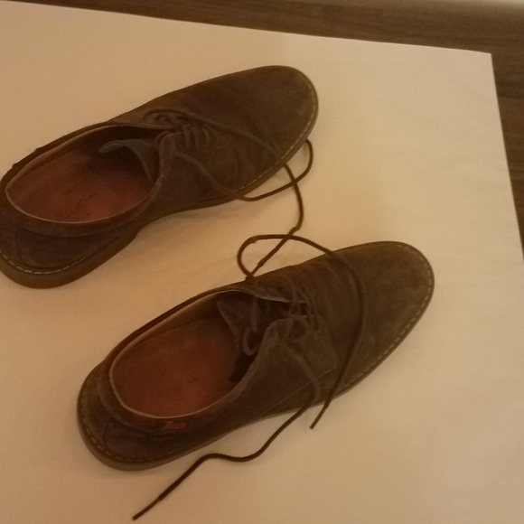 G.H. Bass & Co chocolate brown suede pasadena buck - Picture 3 of 5